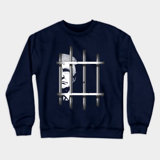 Impeach and Convict trump lock him up Crewneck Sweatshirt